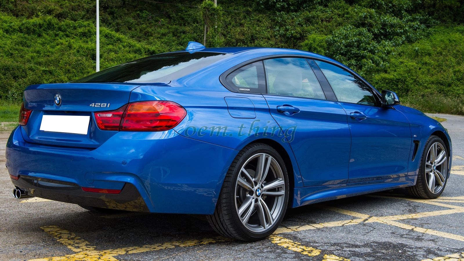 PAINTED BMW 4-Series F36 Gran Coupe 5D Fastback Performance Trunk ...